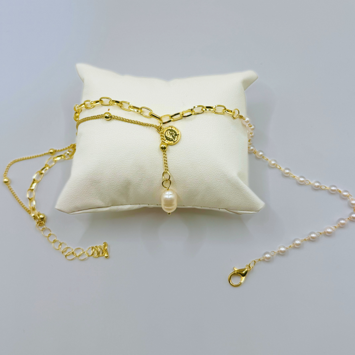 Gilded Ivory Grace Necklace