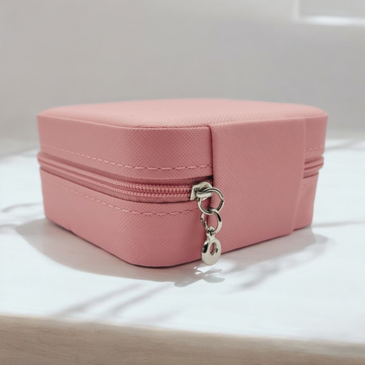 Portable Storage Jewelry Box-Pink