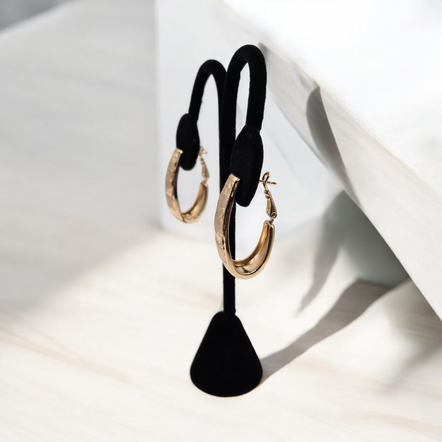 Golden Luxe Hoops