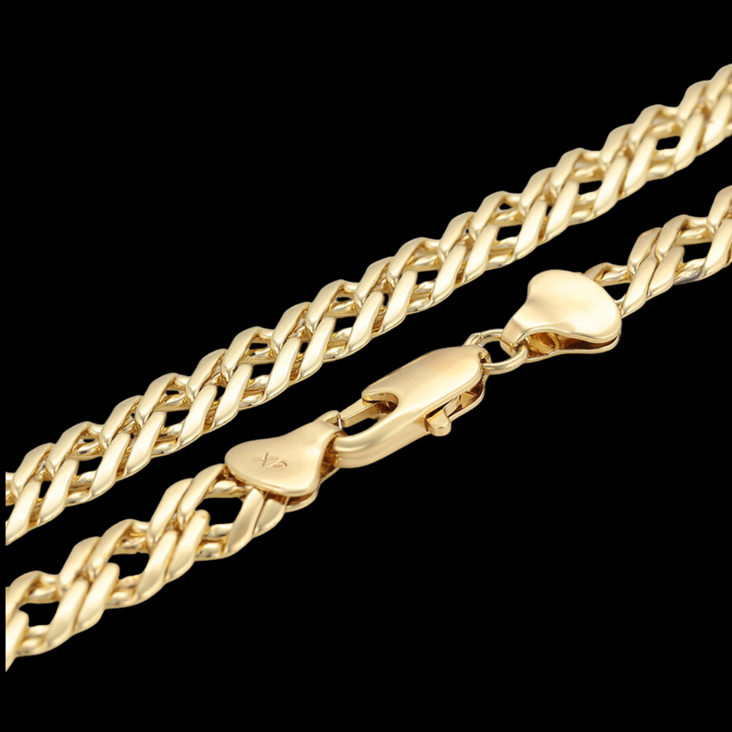 Golden Lattice Necklace