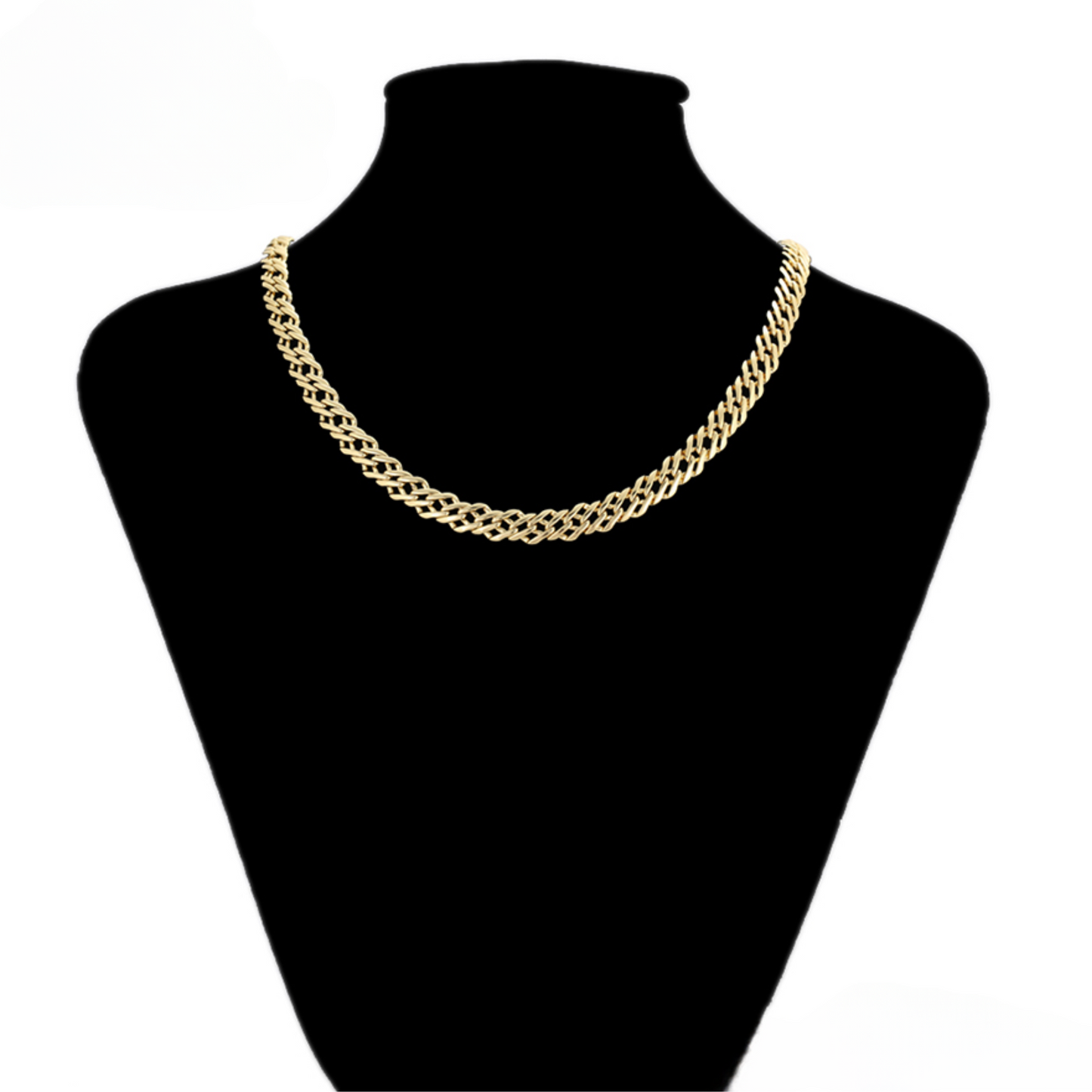 Golden Lattice Necklace