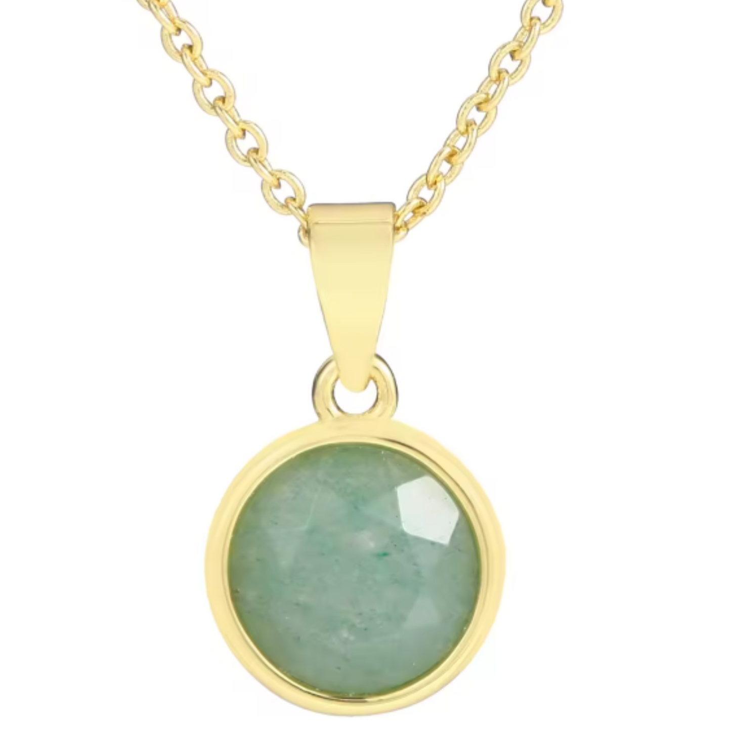 Green Sunset Gem Pendant