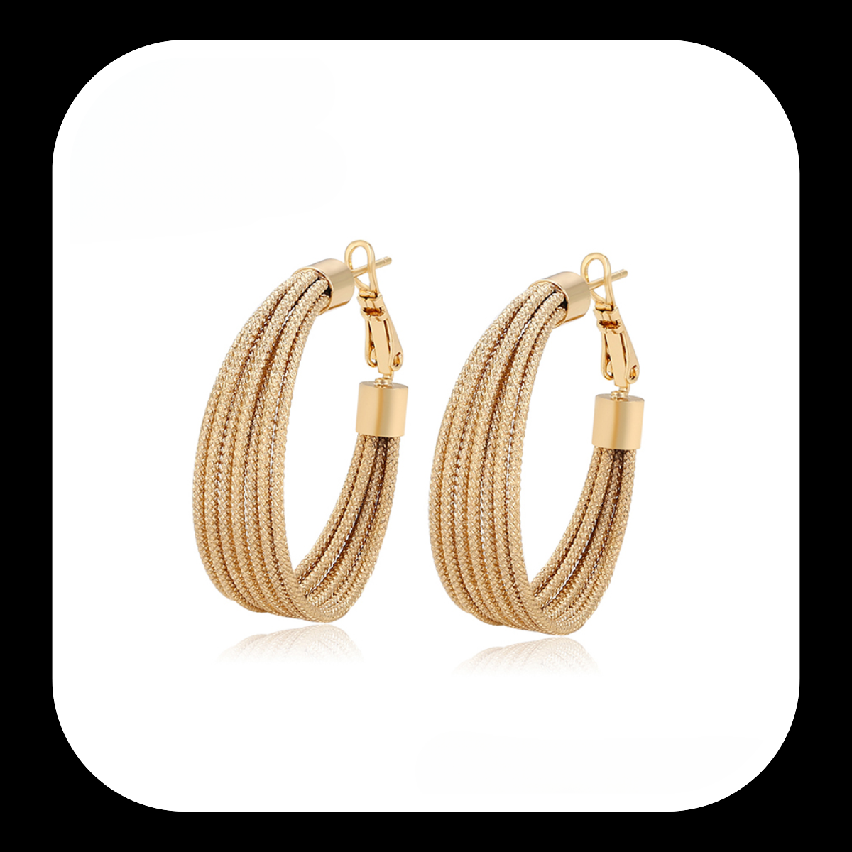 Aria Hoop Earrings