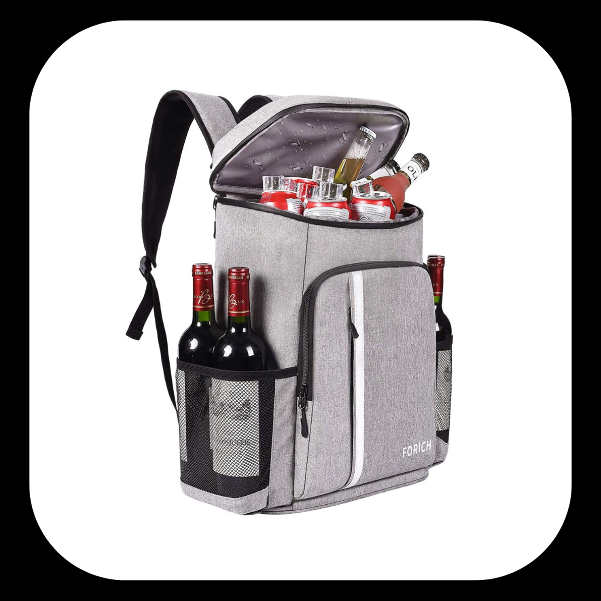 Leakproof Insulated Cooler Backpack - 30 Cans